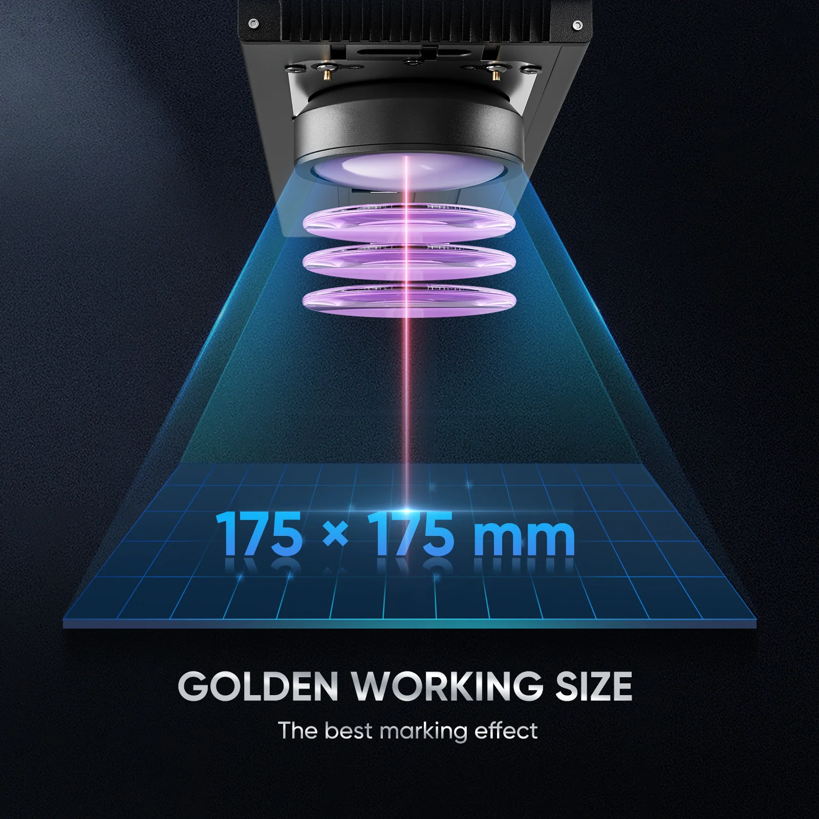 Monport GA 100W MOPA Fiber Laser Integrated Engraver & Marking Machine with AutoFocus - Image 10