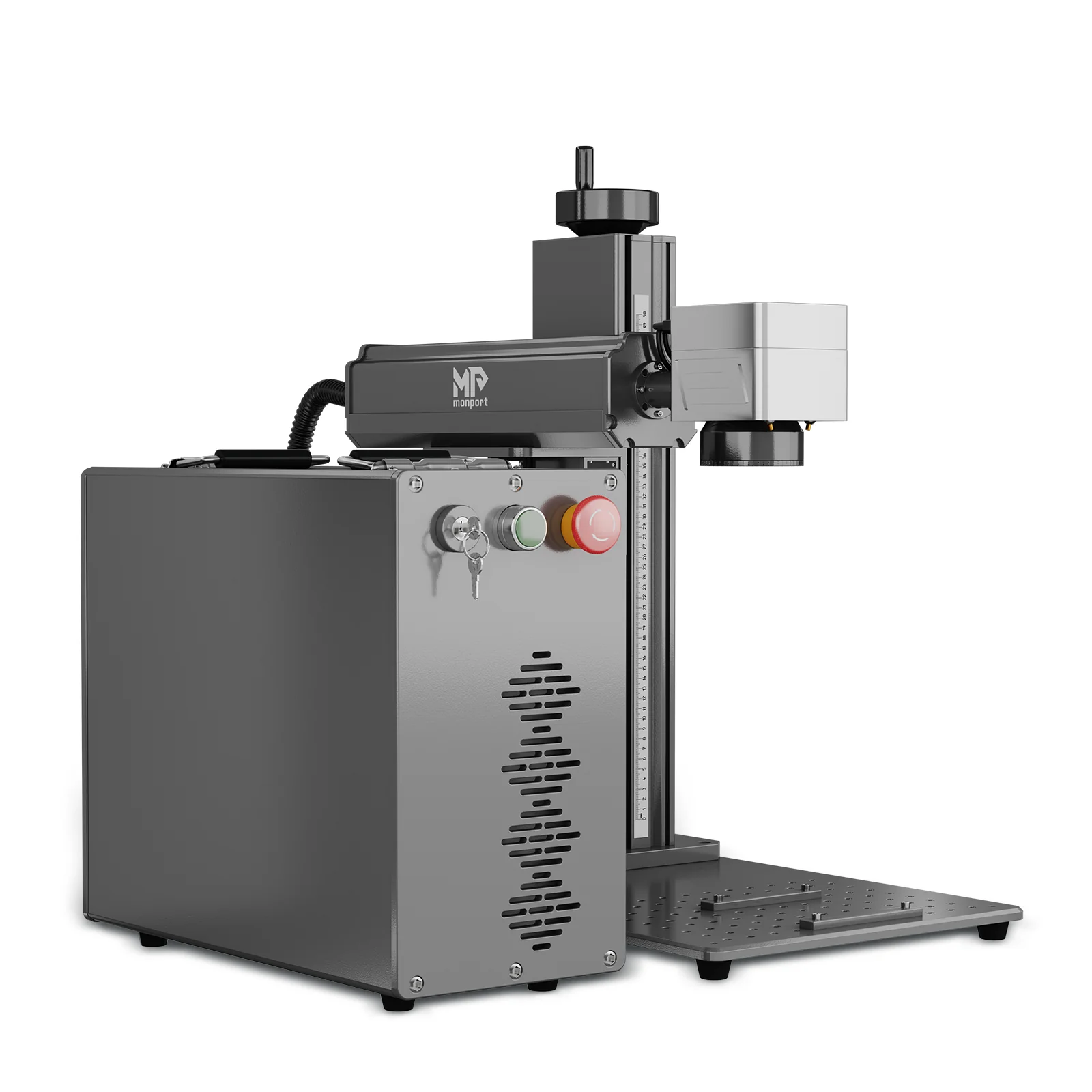 Monport GPro 30W Split MOPA Fiber Laser Engraver & Marking Machine With Manual Focus - Image 15