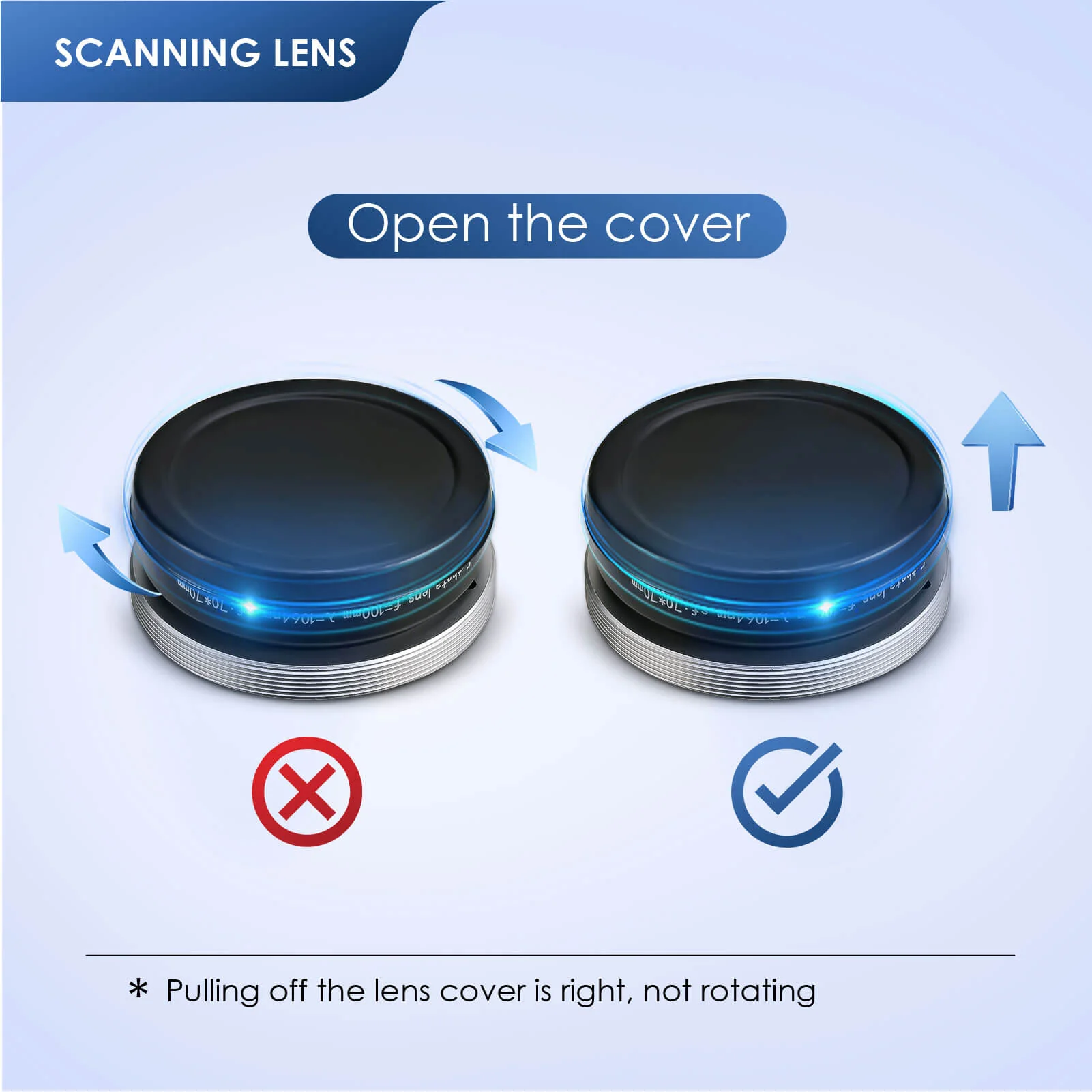 Monport F-theta M52 70mm*70mm Replacement Optical Scanning Lens for Fiber Laser Engraver - Image 8