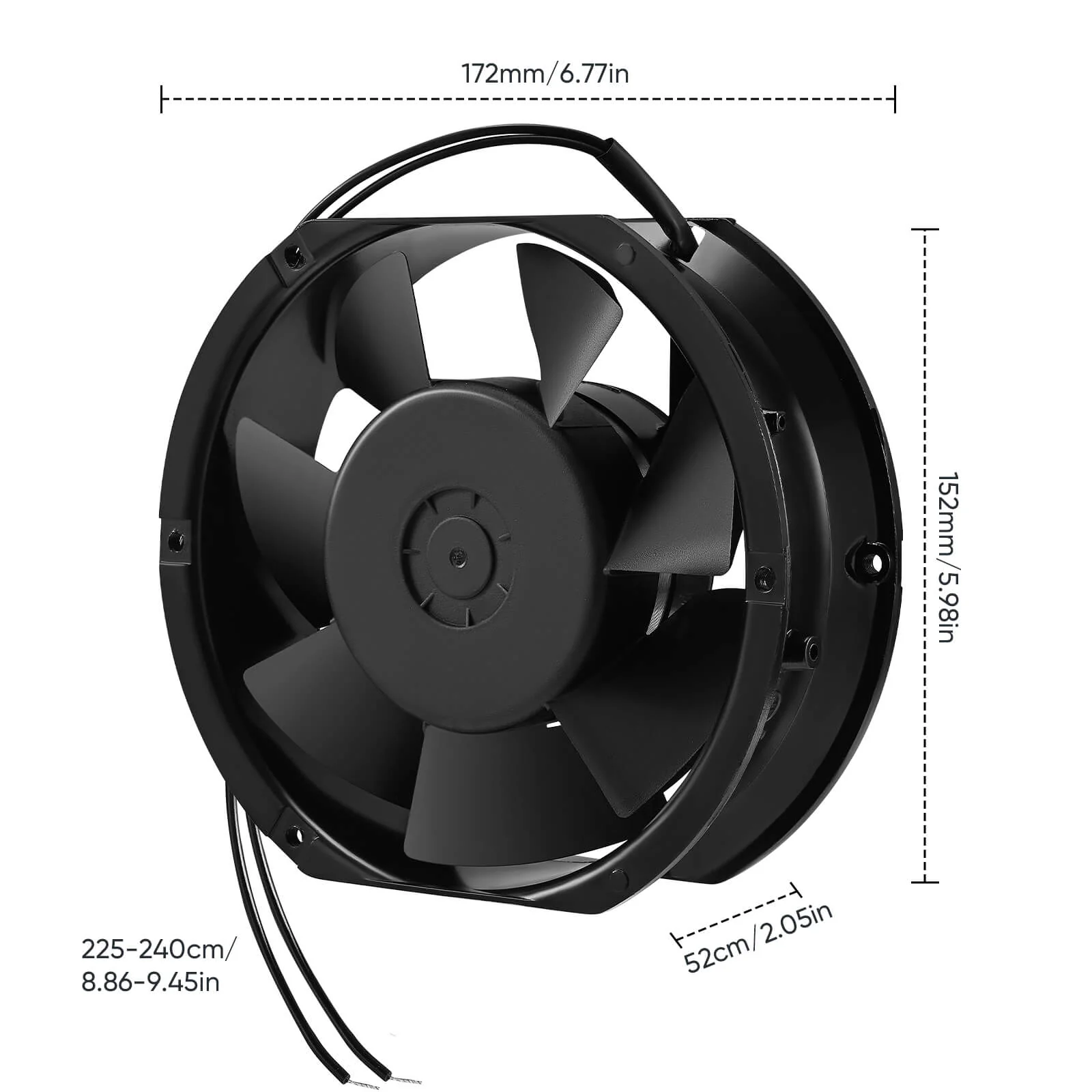 Monport CO2 Laser Exhaust Fan for 60W-150W CO2 Laser Engraver - Image 5
