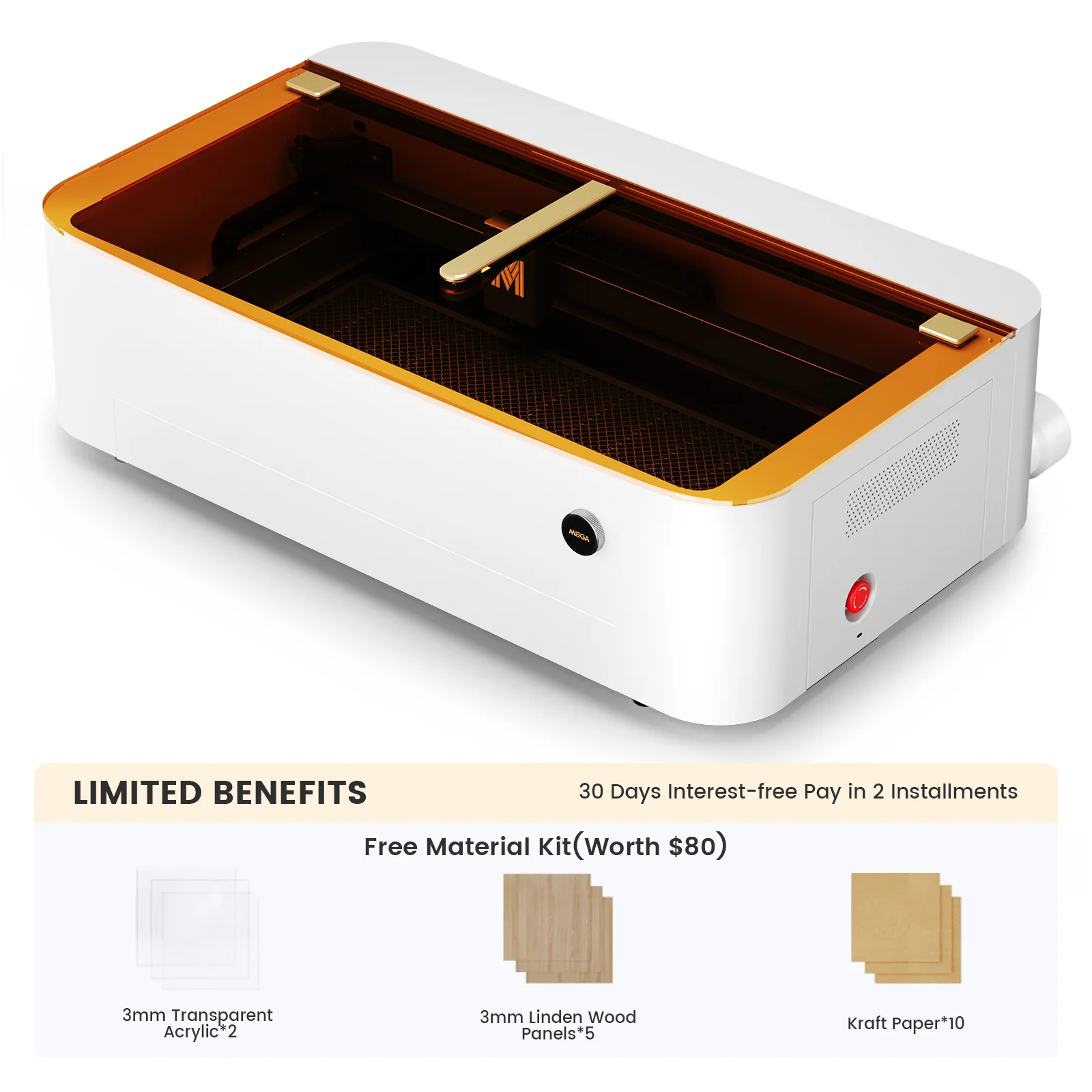 Monport Mega: The World's Premier 70W Intelligent Desktop Engraving Machine - Image 16